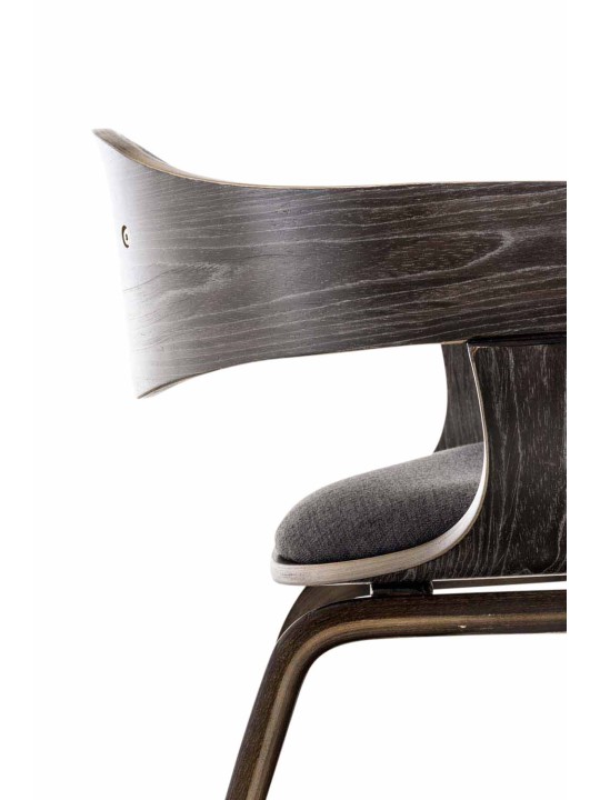 Silla de visita tela Kingston, gris/gris oscuro Silla de visita tela Kingston, gris/gris oscuro