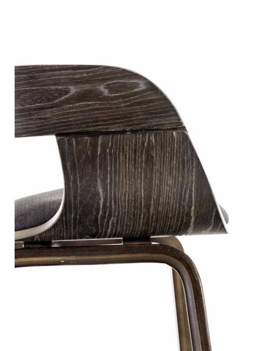 Silla de visita tela Kingston, gris/gris oscuro Silla de visita tela Kingston, gris/gris oscuro