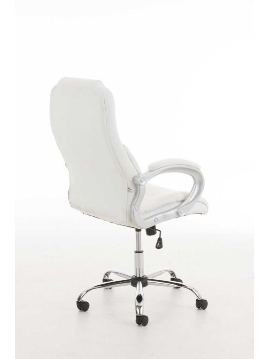 Silla de oficina BIG Apollo piel sintética V2, blanco