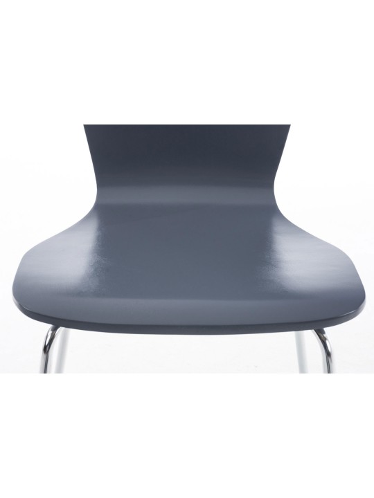 Juego de 2 sillas de visita Aaron, gris Juego de 2 sillas de visita Aaron, gris