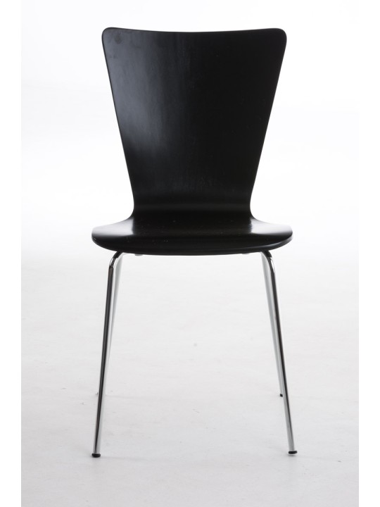 Juego de 2 sillas de visita Aaron, negro Juego de 2 sillas de visita Aaron, negro