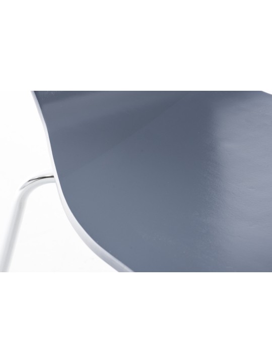 Juego de 4 sillas de visita Aaron, gris Juego de 4 sillas de visita Aaron, gris