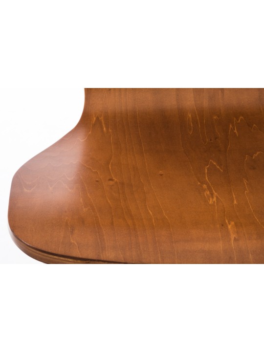 Juego de 4 sillas de visita Aaron, marrón Juego de 4 sillas de visita Aaron, marrón