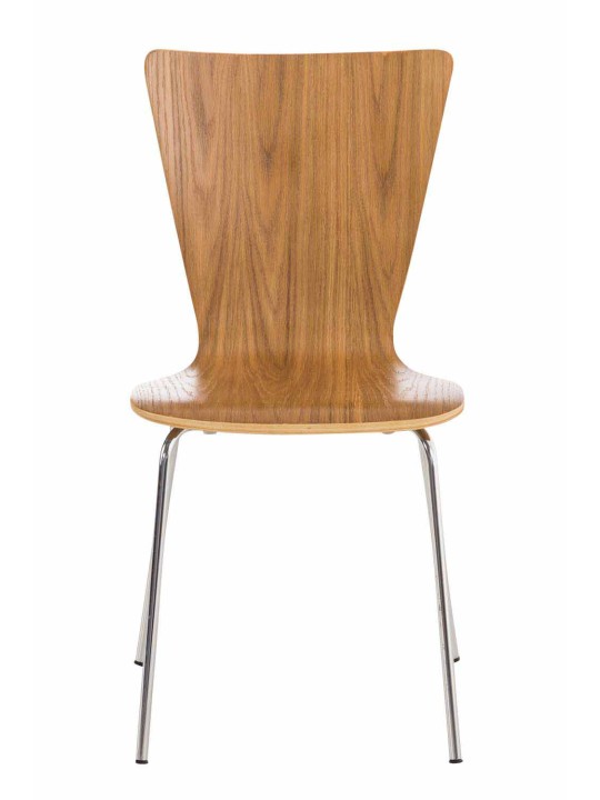 Juego de 4 sillas de visita Aaron, roble Juego de 4 sillas de visita Aaron, roble