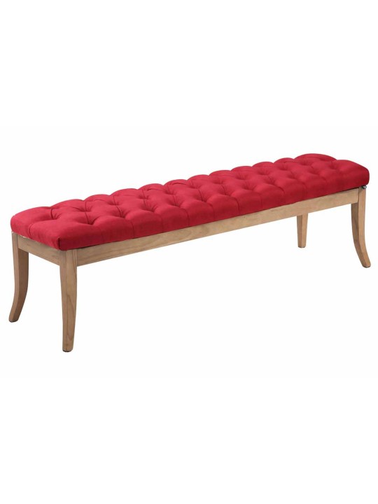 Banco Ramses tela antiguo-claro 150 cm, rojo Banco Ramses tela antiguo-claro 150 cm, rojo