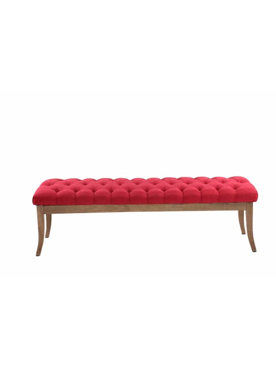 Banco Ramses tela antiguo-claro 150 cm, rojo Banco Ramses tela antiguo-claro 150 cm, rojo