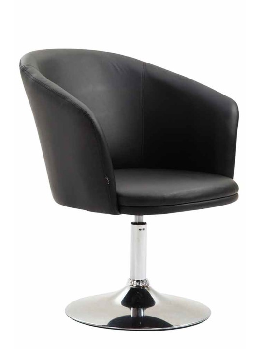 Tumbona Arcade polipiel, negro