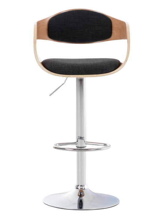 Taburete de bar Kingston C tela, natural/gris oscuro Taburete de bar Kingston C tela, natural/gris oscuro