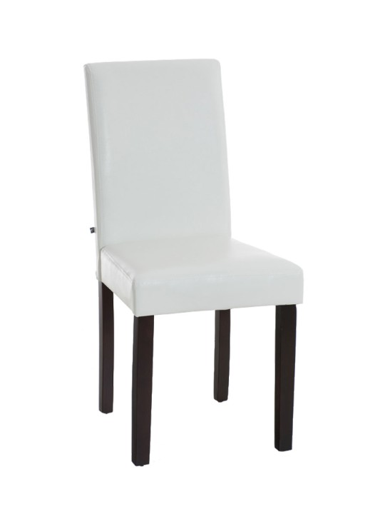 Silla de comedor Ina, capuchino/blanco