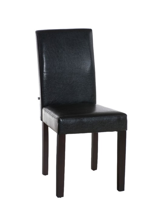 Silla de comedor Ina, capuchino/marrón