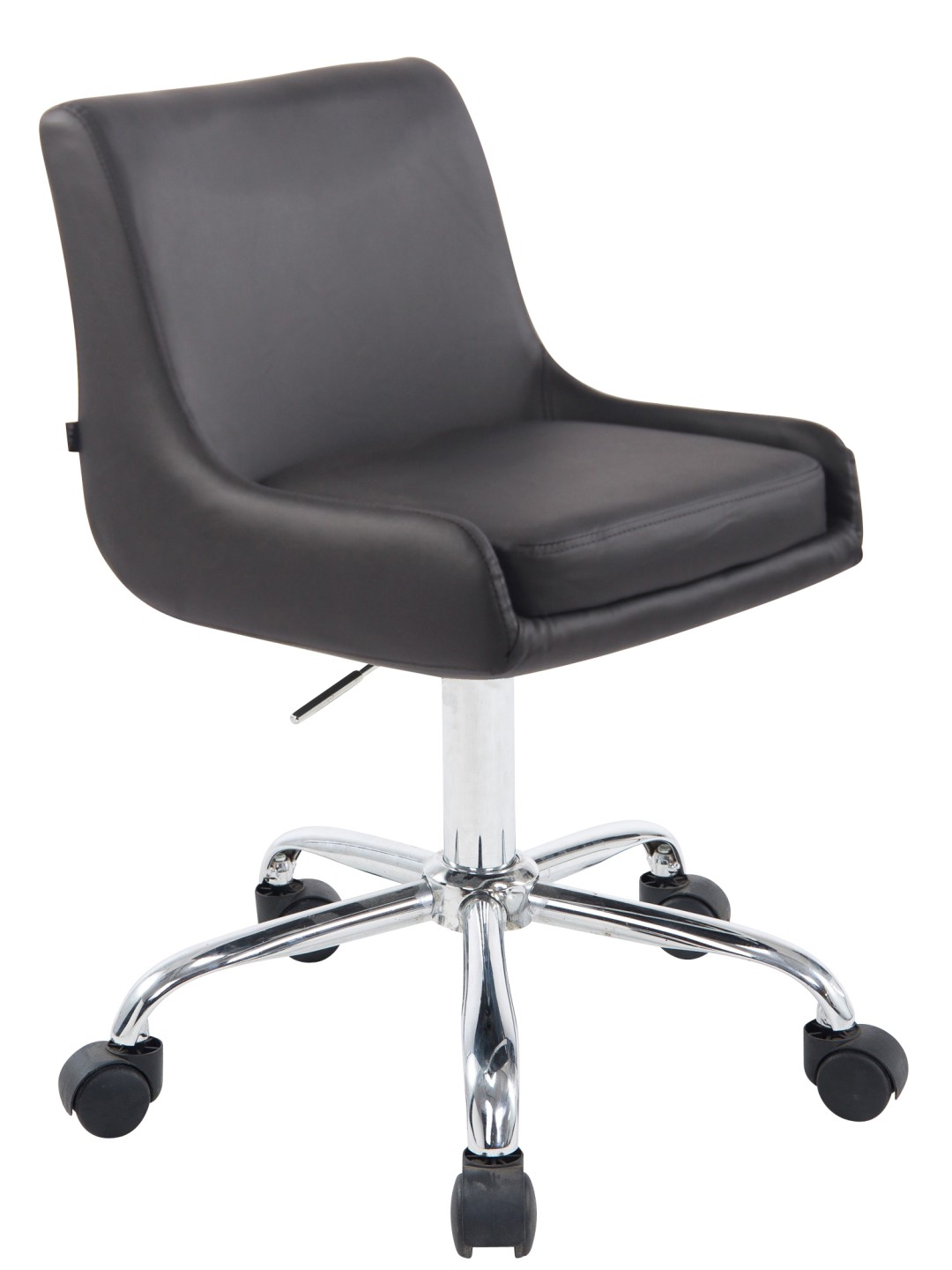 Taburete de trabajo Club cuero sintético, gris