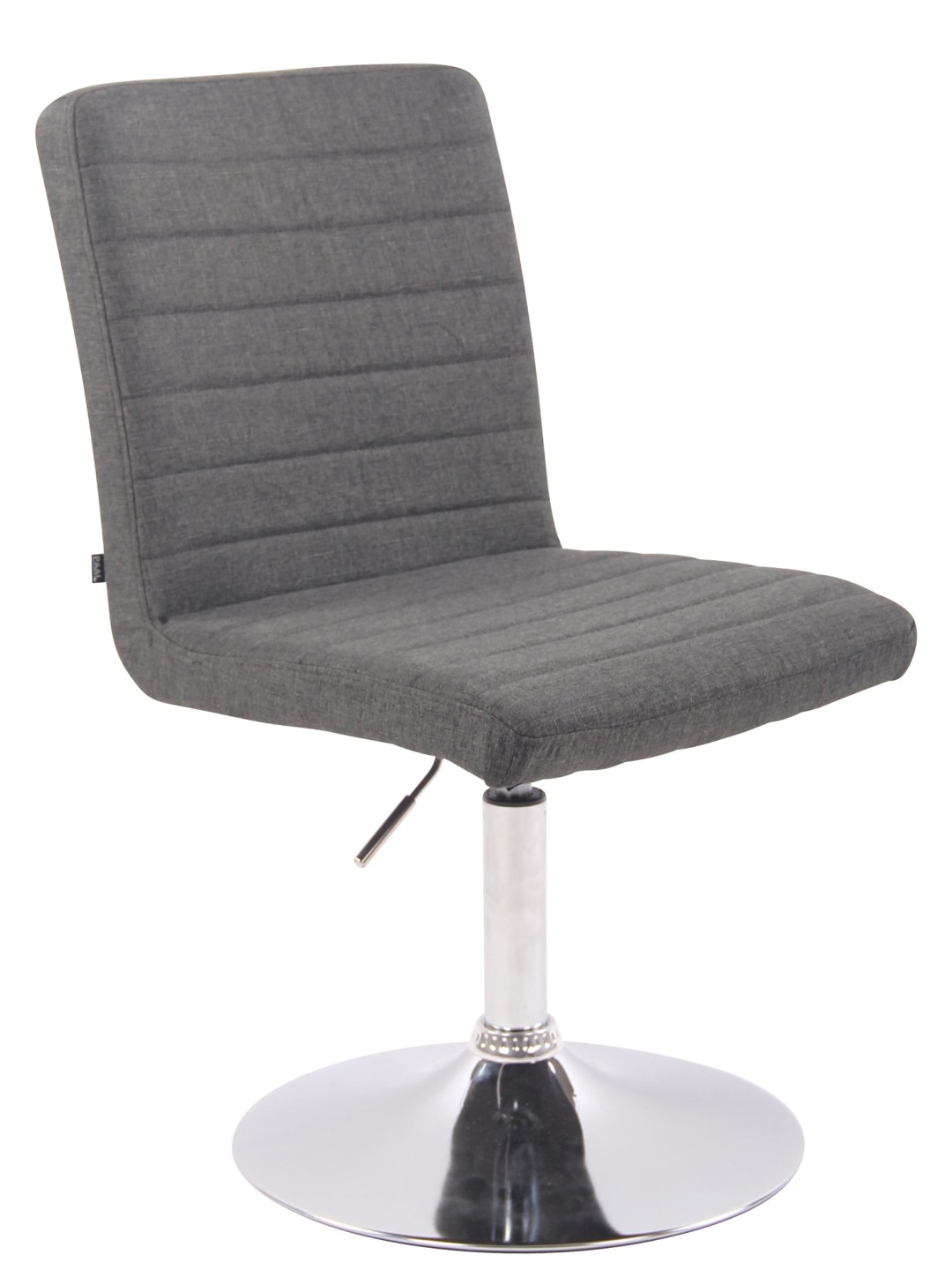 Silla Elvas tela, gris oscuro