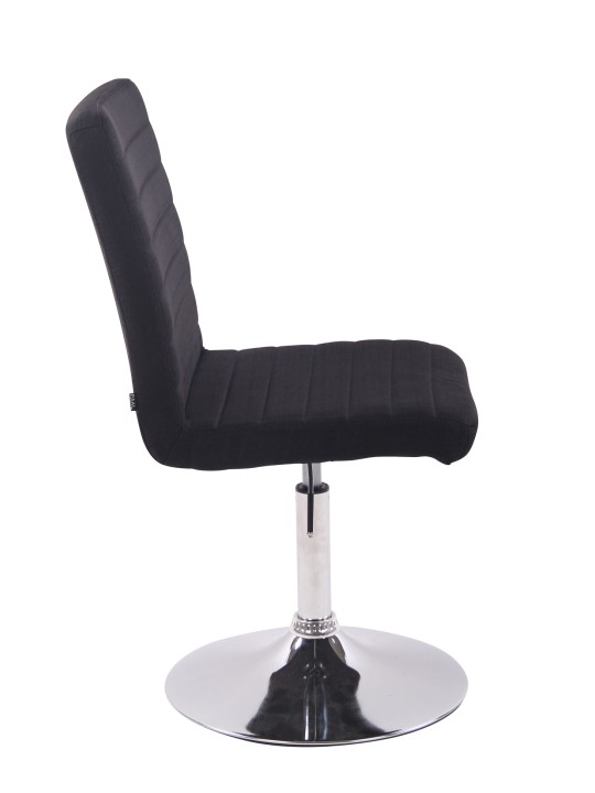 Silla Elvas tela, negro