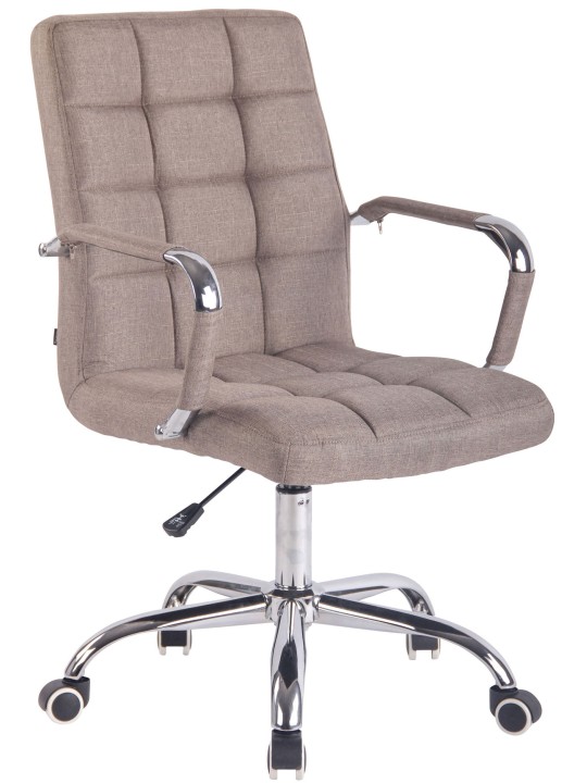 Silla de oficina Deli tela, taupe Silla de oficina Deli tela, taupe