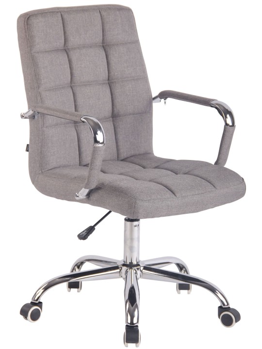 Silla de oficina Deli tela, gris Silla de oficina Deli tela, gris