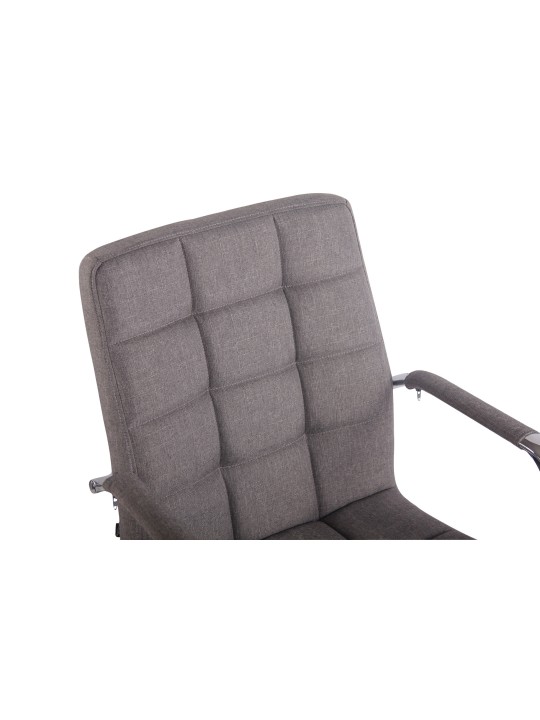 Silla de oficina Deli tela, gris Silla de oficina Deli tela, gris