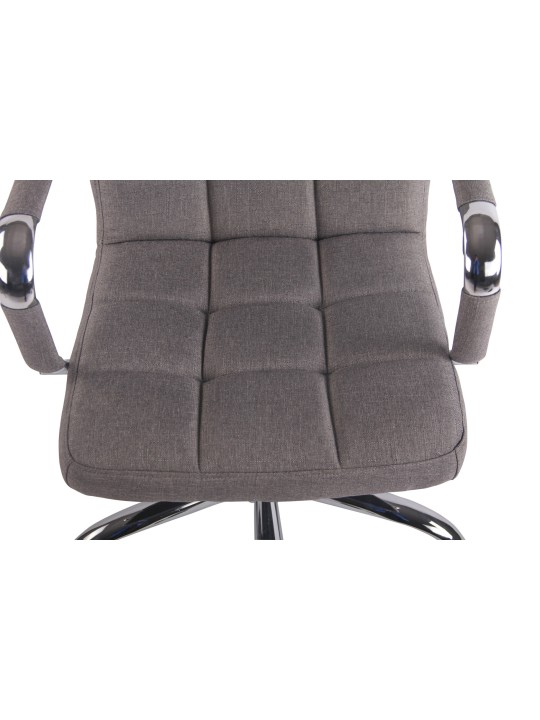 Silla de oficina Deli tela, gris Silla de oficina Deli tela, gris