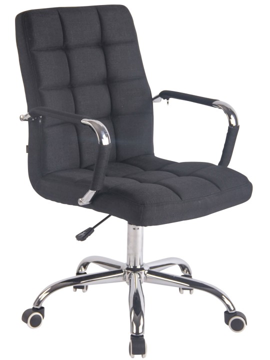 Silla de oficina Deli tela, negro Silla de oficina Deli tela, negro