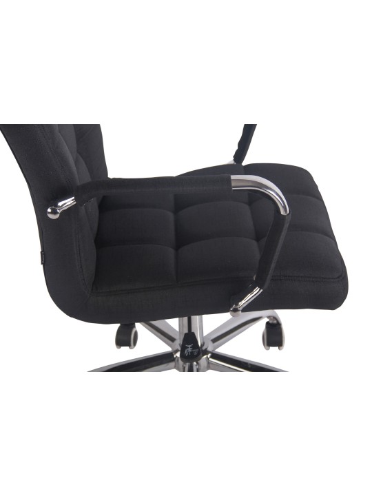 Silla de oficina Deli tela, negro Silla de oficina Deli tela, negro