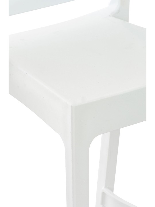 Taburete de bar Maya, blanco Taburete de bar Maya, blanco