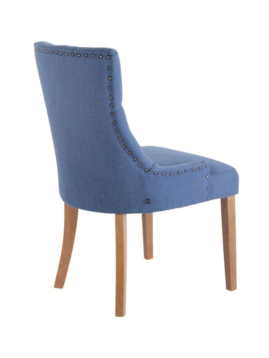 Silla de comedor Aberdeen tela antiguo-claro, azul Silla de comedor Aberdeen tela antiguo-claro, azul
