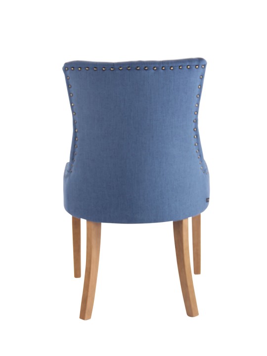 Silla de comedor Aberdeen tela antiguo-claro, azul Silla de comedor Aberdeen tela antiguo-claro, azul