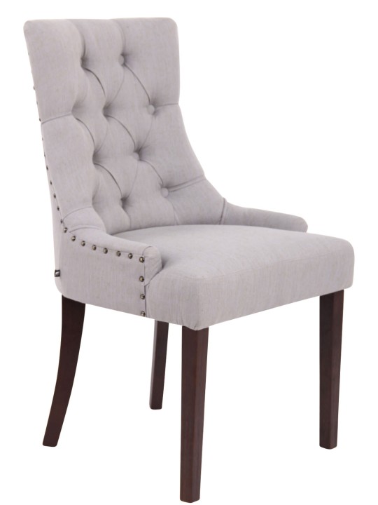 Silla de comedor Aberdeen tela antigua, gris Silla de comedor Aberdeen tela antigua, gris