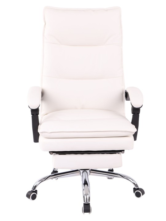 Silla de oficina Power polipiel, blanco