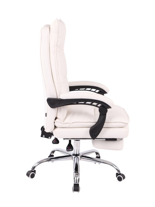 Silla de oficina Power polipiel, blanco