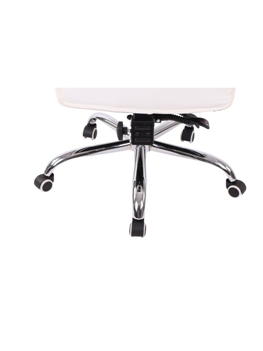 Silla de oficina Power polipiel, blanco