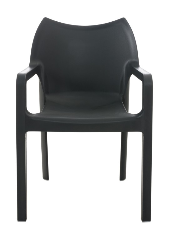 Silla Diva, gris oscuro Silla Diva, gris oscuro