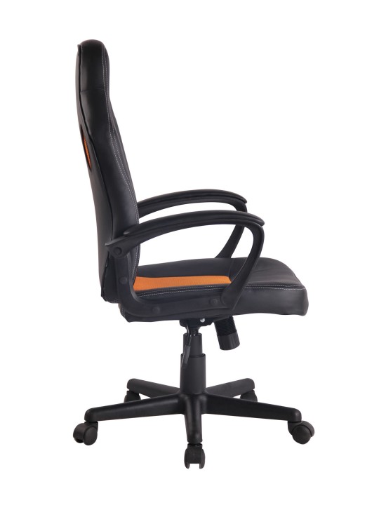 Silla de oficina Elbing, negro/naranja Silla de oficina Elbing, negro/naranja