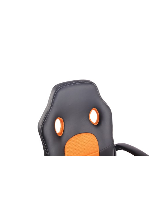 Silla de oficina Elbing, negro/naranja Silla de oficina Elbing, negro/naranja