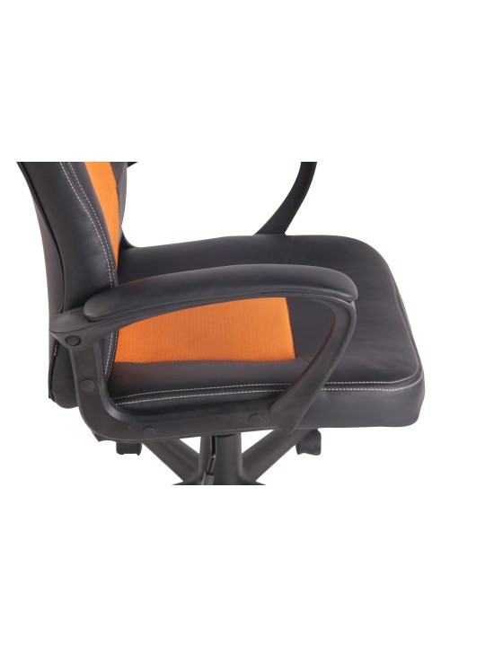 Silla de oficina Elbing, negro/naranja Silla de oficina Elbing, negro/naranja