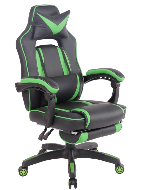 Silla de oficina Calor, negro/verde