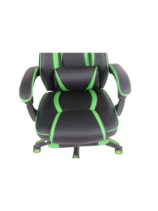Silla de oficina Calor, negro/verde