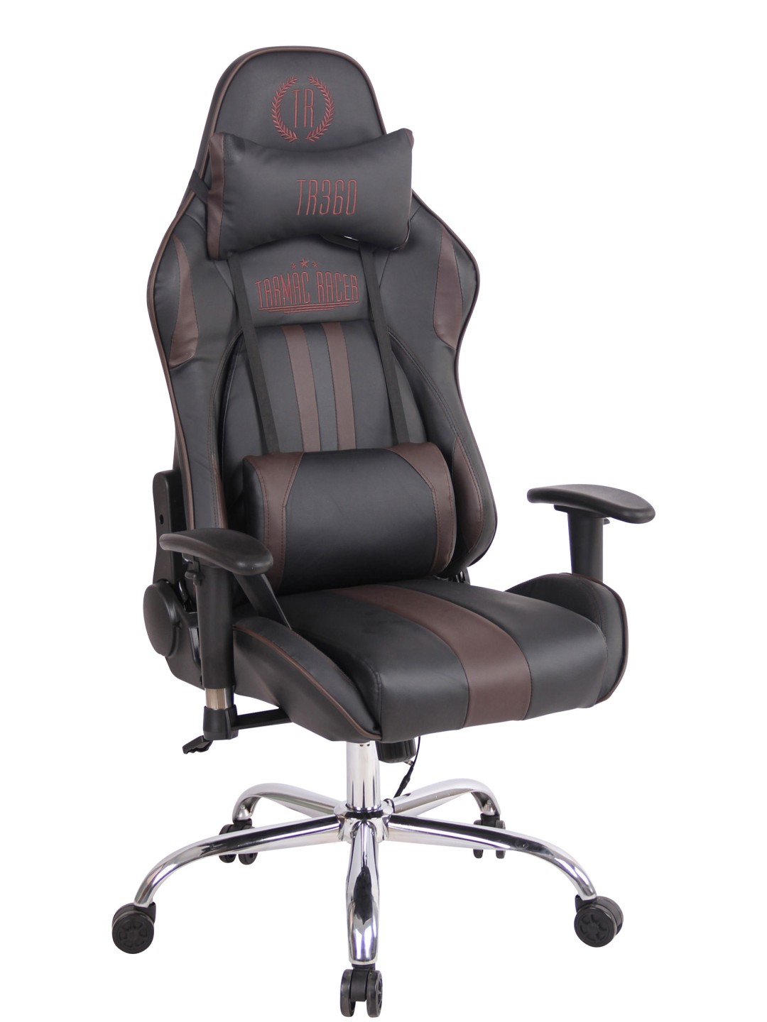 Silla de oficina Limit XM polipiel, negro/marrón