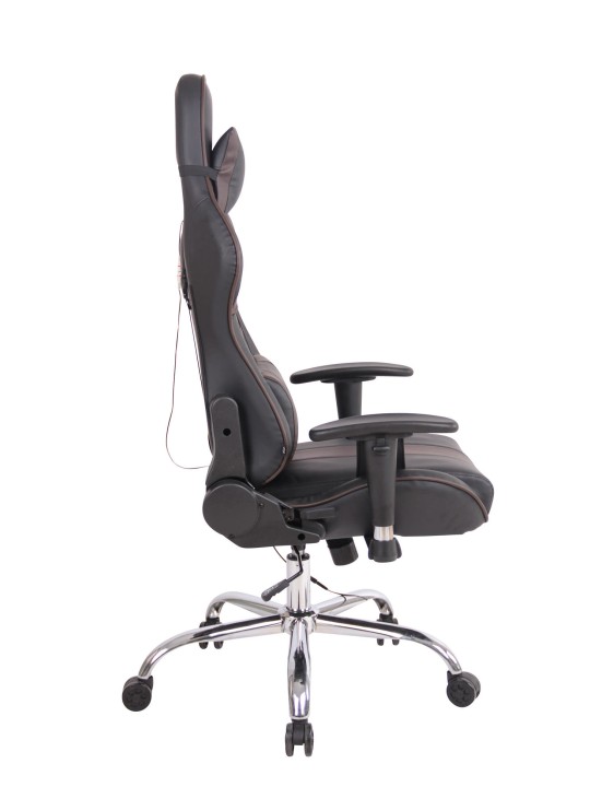 Silla de oficina Limit XM polipiel, negro/marrón