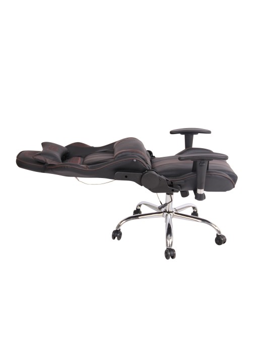 Silla de oficina Limit XM polipiel, negro/marrón