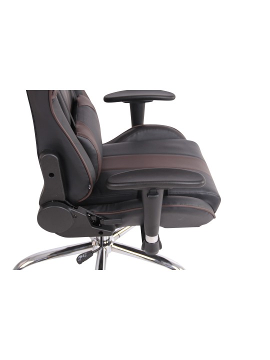 Silla de oficina Limit XM polipiel, negro/marrón