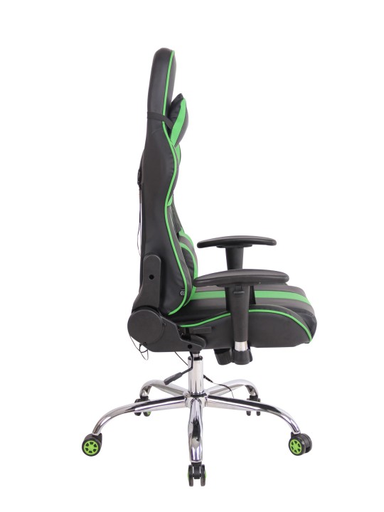 Silla de oficina Limit XM polipiel, negro/verde