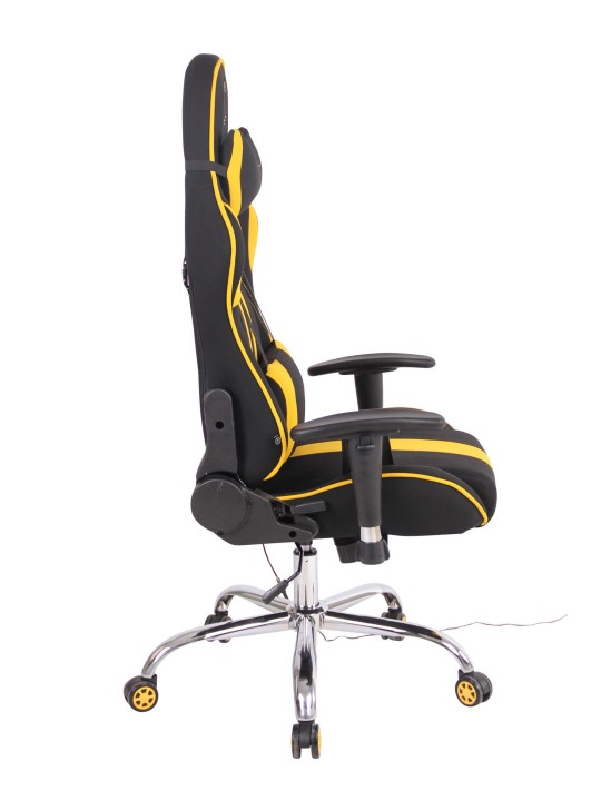 Silla de oficina Limit XM tela, negro/amarillo