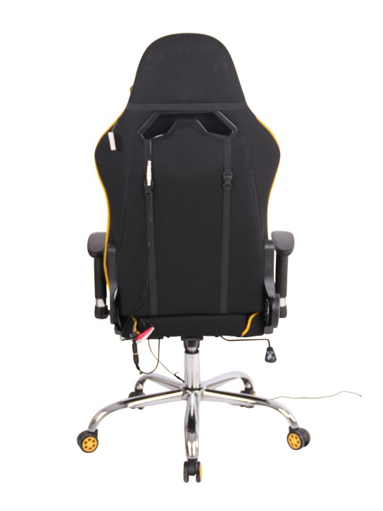 Silla de oficina Limit XM tela, negro/amarillo