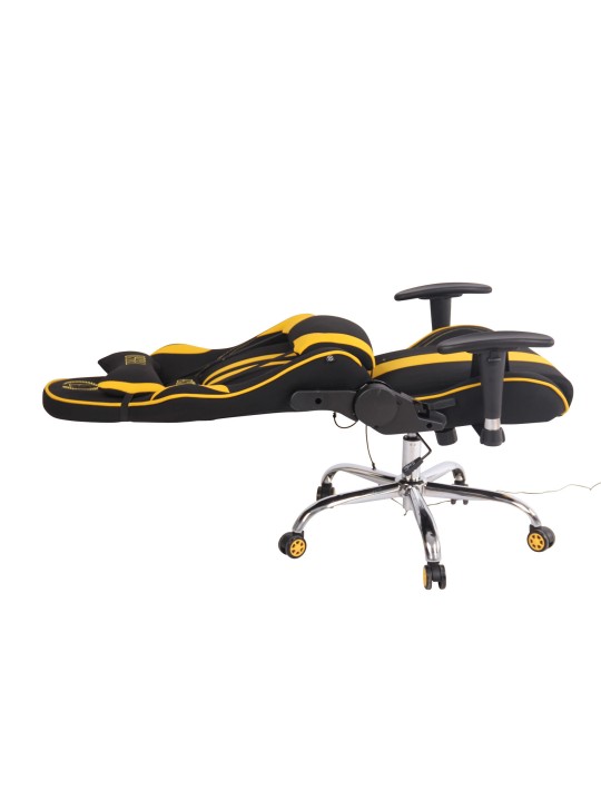 Silla de oficina Limit XM tela, negro/amarillo