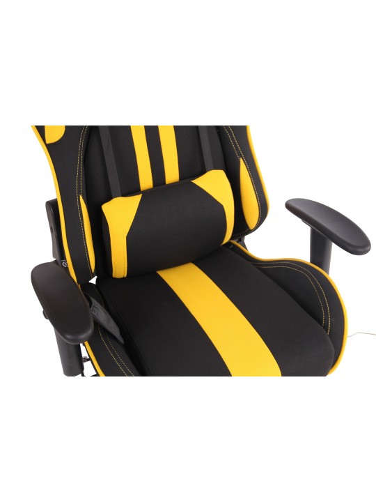 Silla de oficina Limit XM tela, negro/amarillo