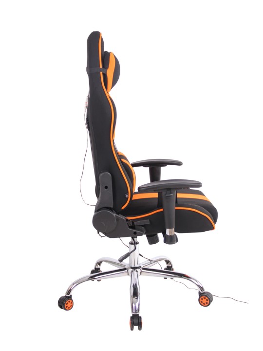 Silla de oficina Limit XM tela, negro/naranja