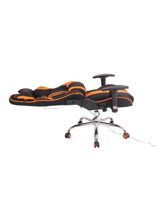 Silla de oficina Limit XM tela, negro/naranja