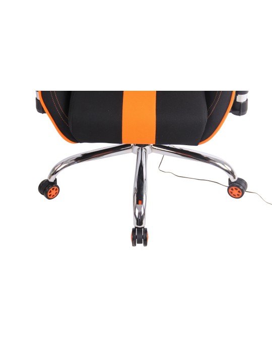 Silla de oficina Limit XM tela, negro/naranja