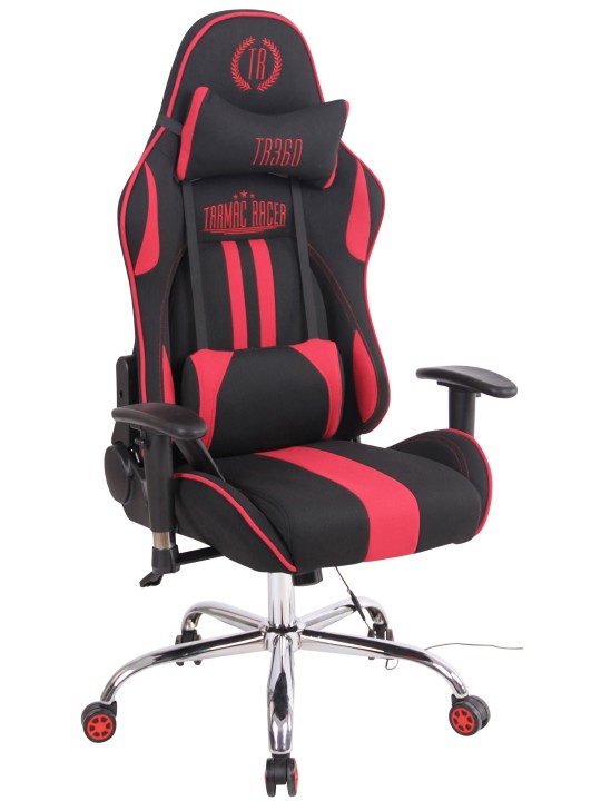 Silla de oficina Limit XM tela, negro/rojo