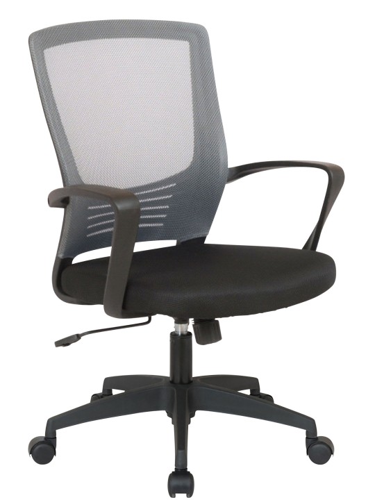Silla de oficina Kampen, negro/gris